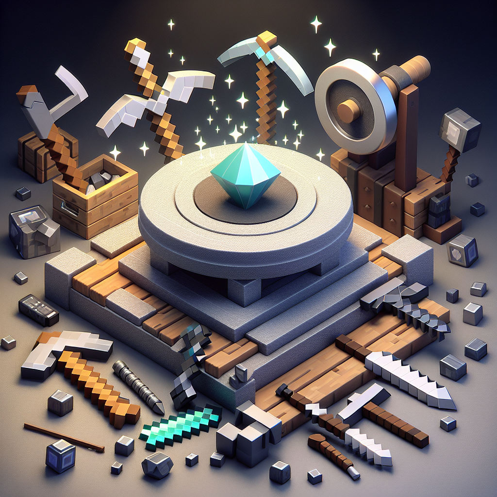 Mastering the Grindstone in Minecraft: Tips and Tricks for Efficient Tool Repair