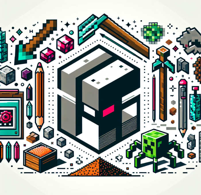Desain Logo Minecraft yang Keren dan Kreatif
