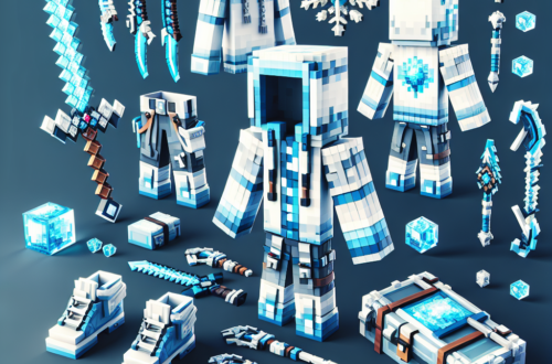 Exploring the Cool Aesthetics of Frost Diamond Skins in Minecraft