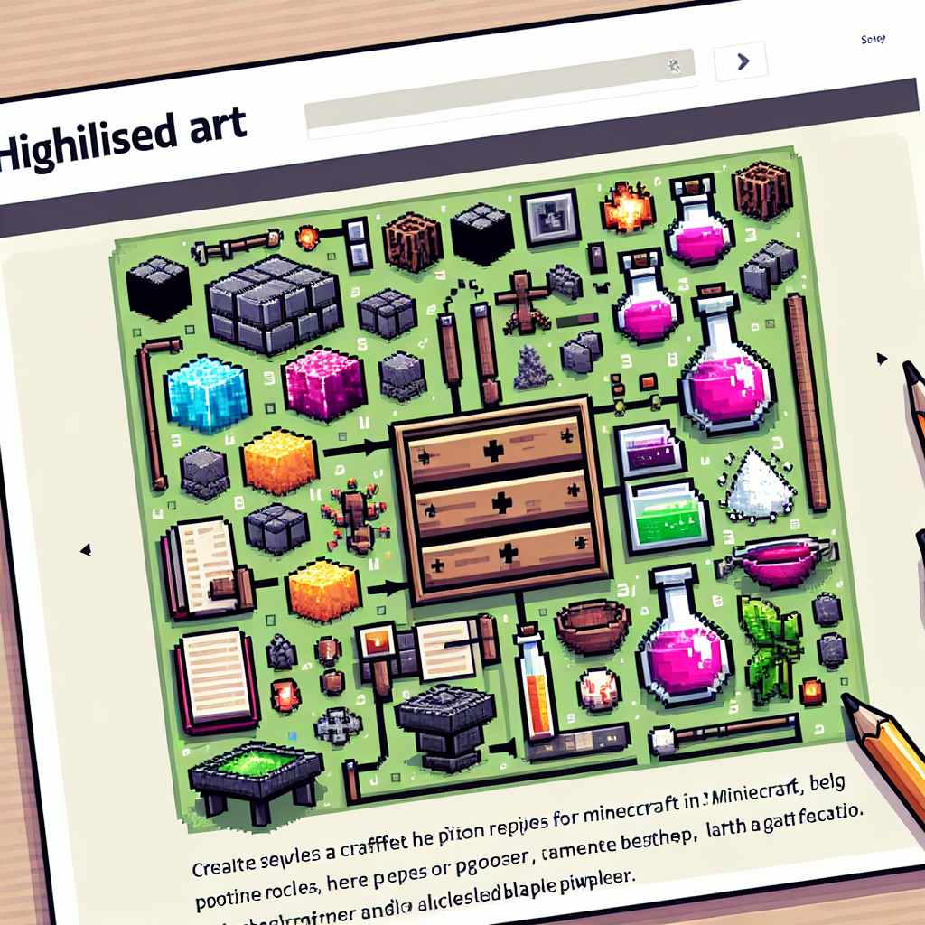 Cara Membuat Resep Potion di Minecraft untuk Pemula