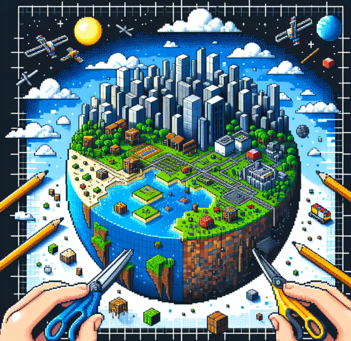 Minecraft Gambar: Crafting Stunning Visuals in the Pixelated Universe